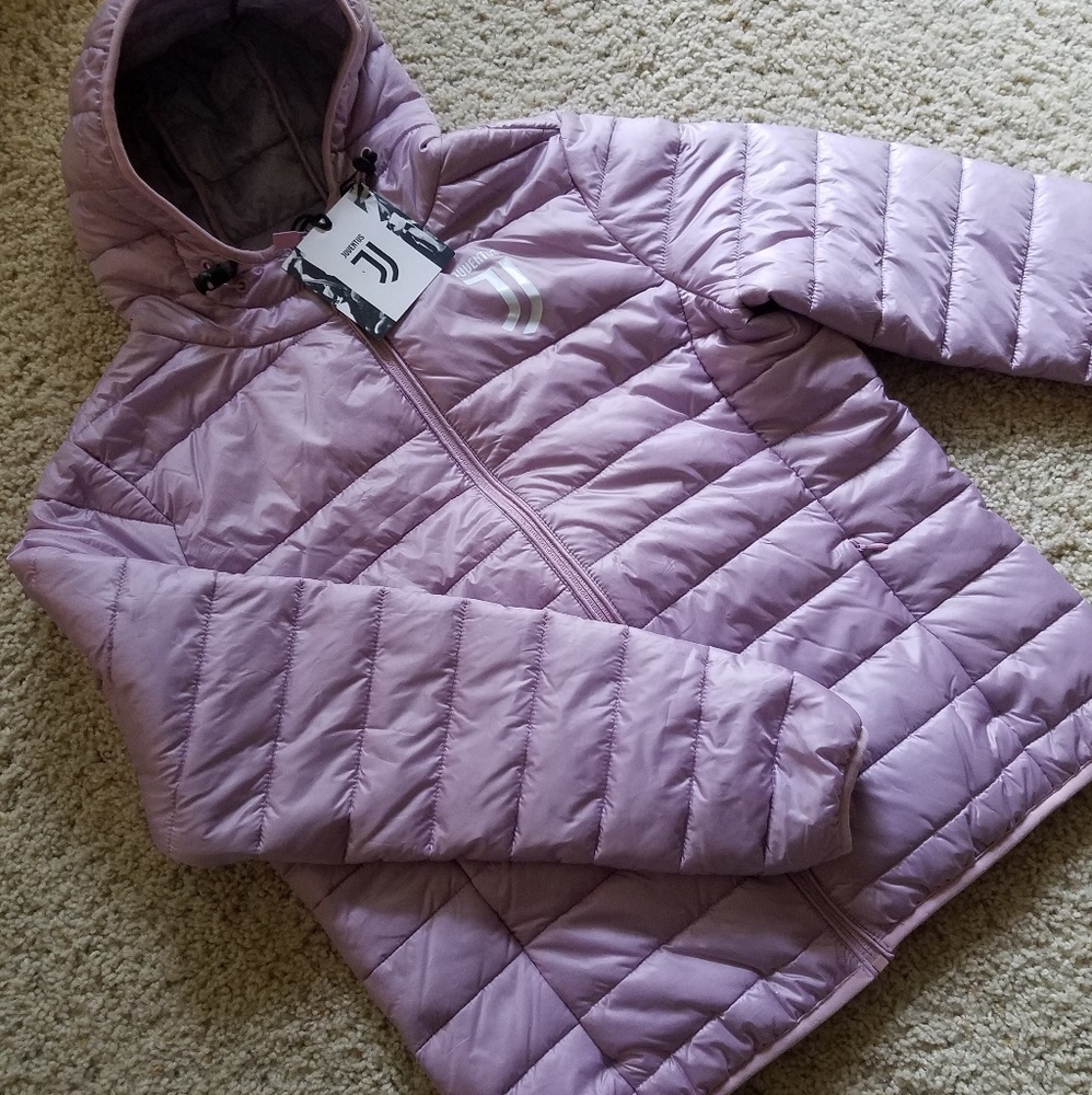 Juventus Rose Pink ultralight down jacket -woman